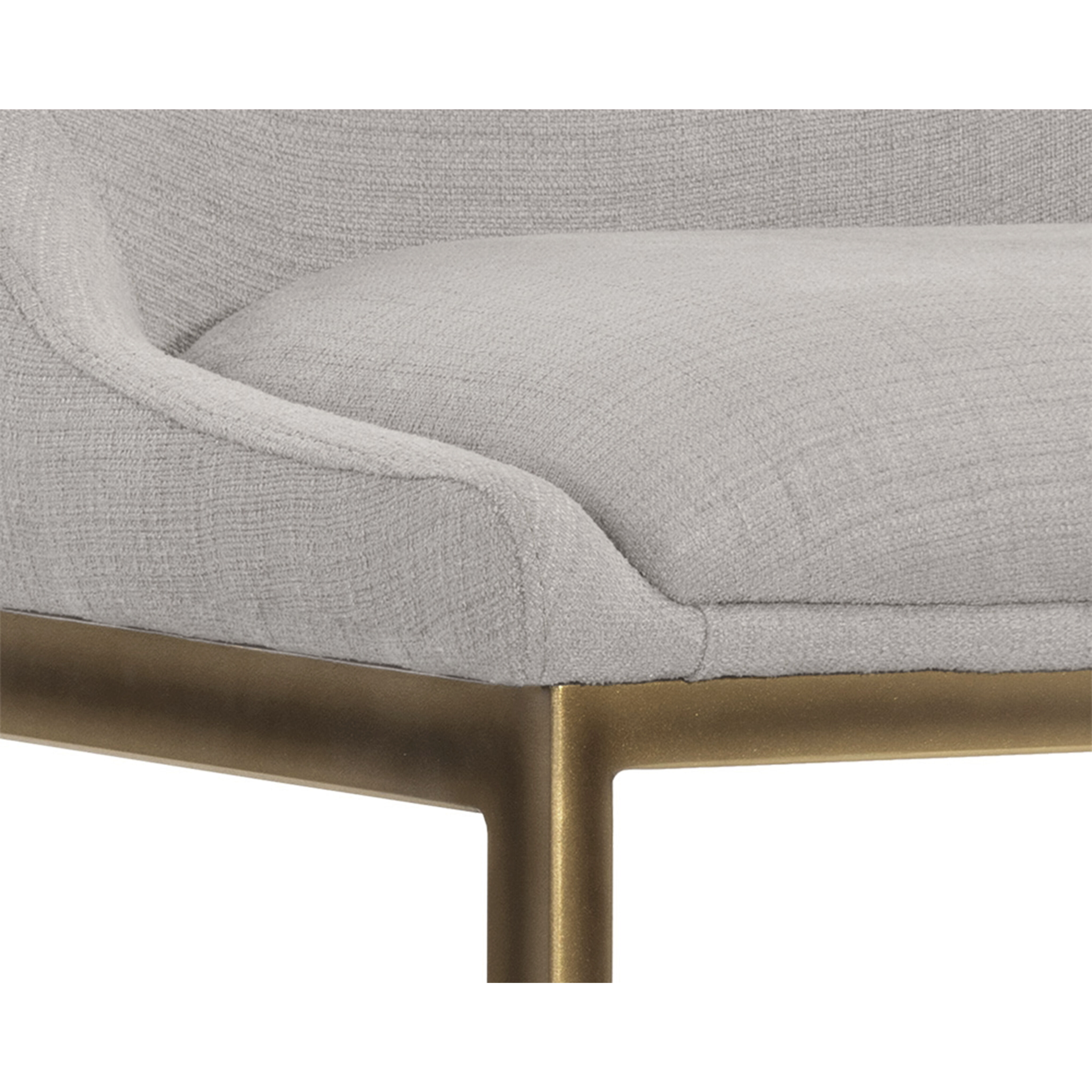 Holly 36.75 inch Zenith Soft Grey Counter Stool